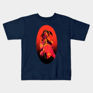 machete little girl Kids T-Shirt